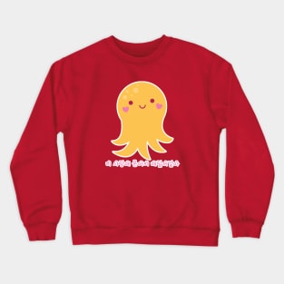 Korean Octopus in Love Crewneck Sweatshirt